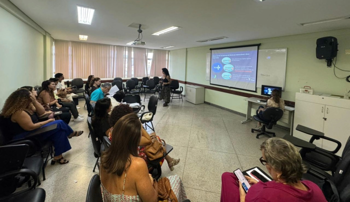 Apresentação do trabalho sobre PreP na 9ª Mostra “Espírito Santo, Aqui tem SUS