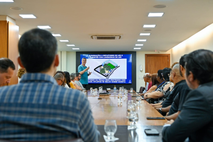 Lançamento do edital para licitar a implantação de uma nova área de lazer no bairro Da Penha