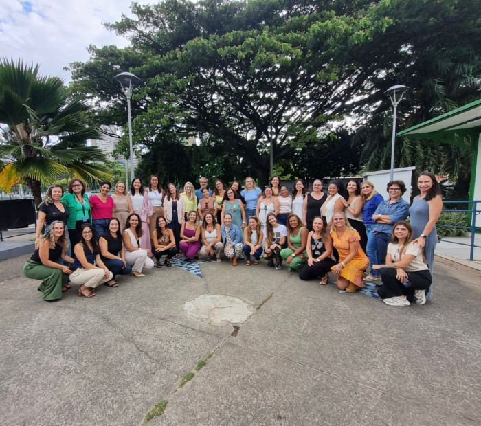 Encontro de formação do Família +, na Praça da Ciência