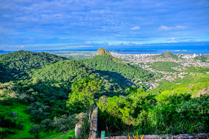 Parque da Fonte Grande - Panorâmica à partir do Novo Mirante da Cidade