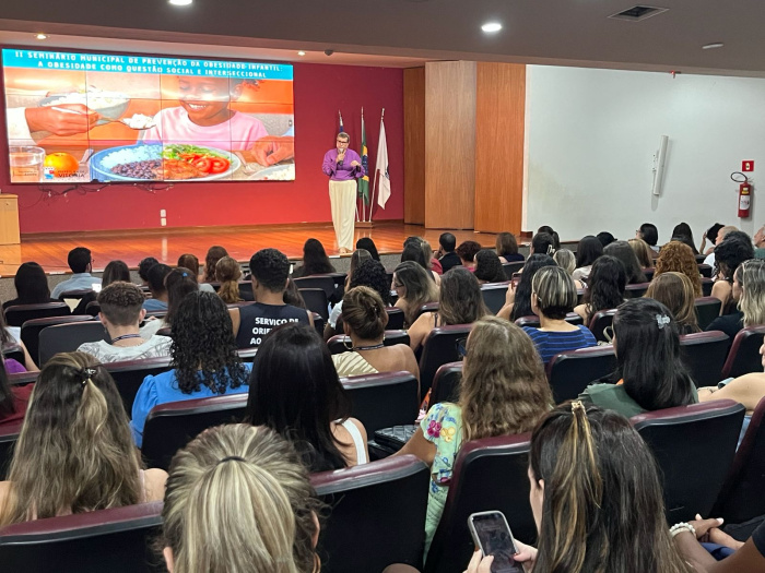 Saúde de Vitória realiza o II Seminário de Prevenção à Obesidade Infantil
