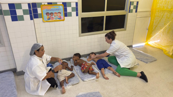 Spa dos Sonhos no CMEI TI Álvaro Fernandes Lima, em Bela Vista