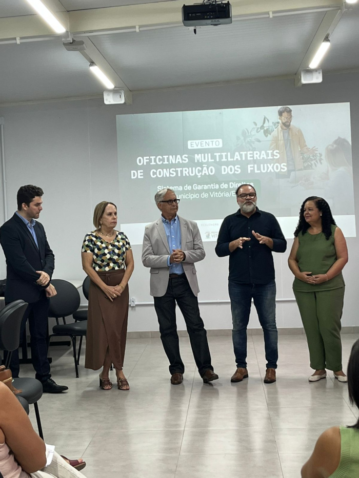 Educação participa de comitê intersetorial Protege Vix