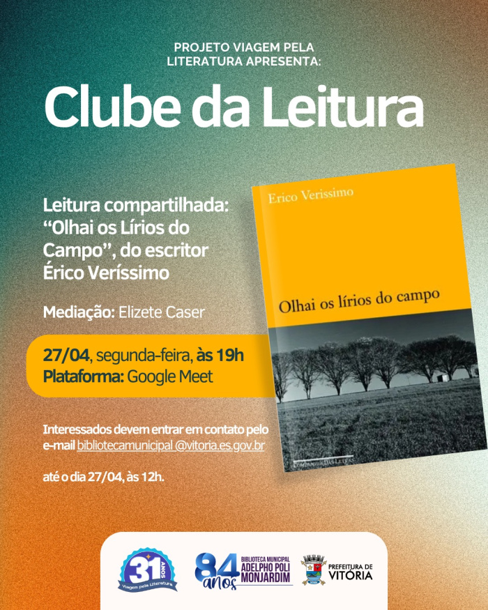 Cartaz divulgação.