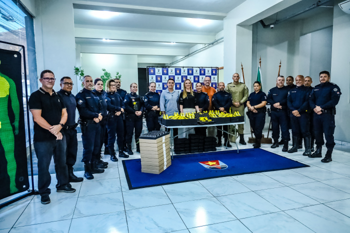 Entrega de 150 armas de choque TEASERS para a Guarda Municipal