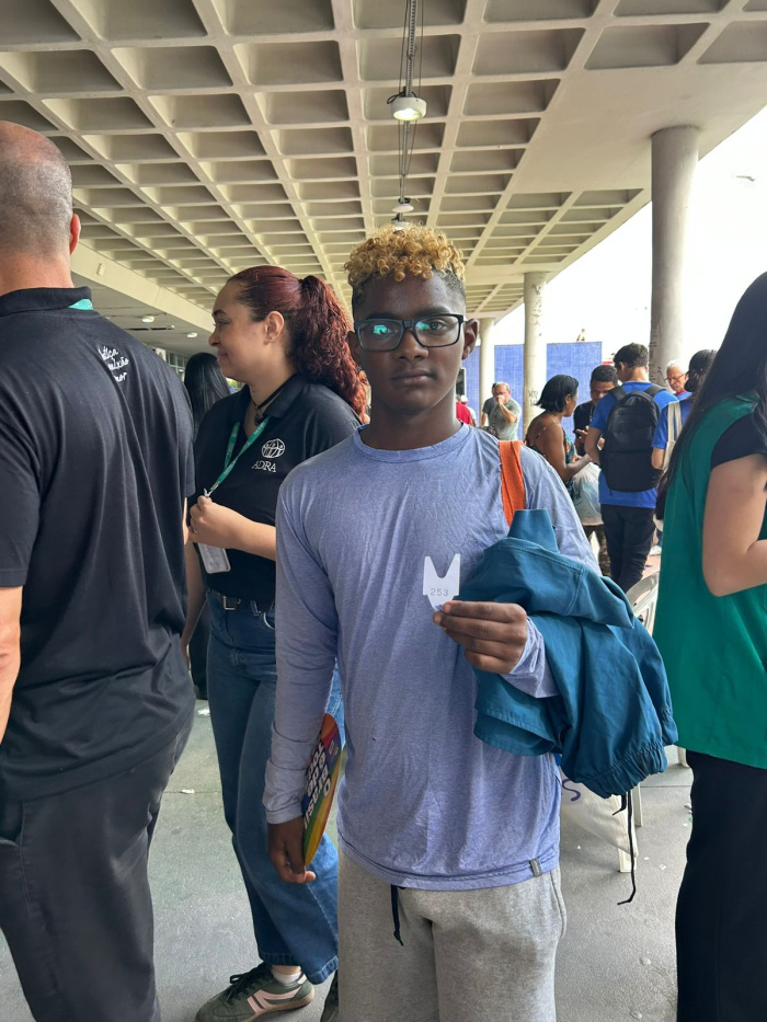 Kauã no 2º Mutirão PopRuaJud