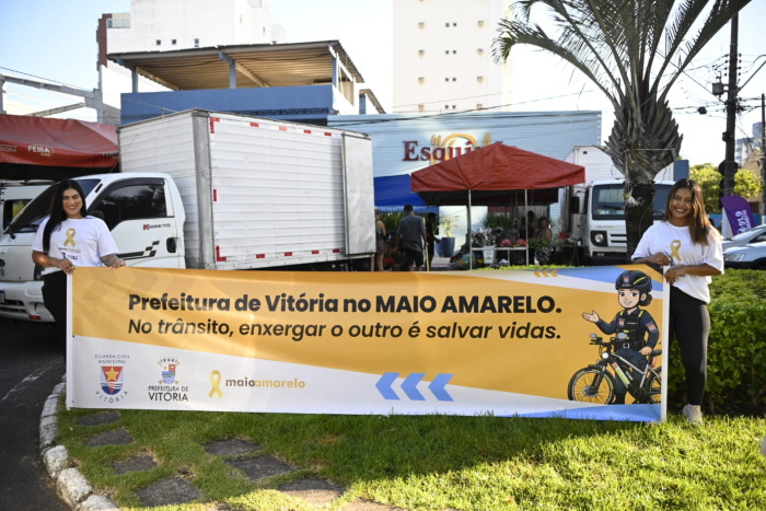 Campanha Maio Amarelo 2026.