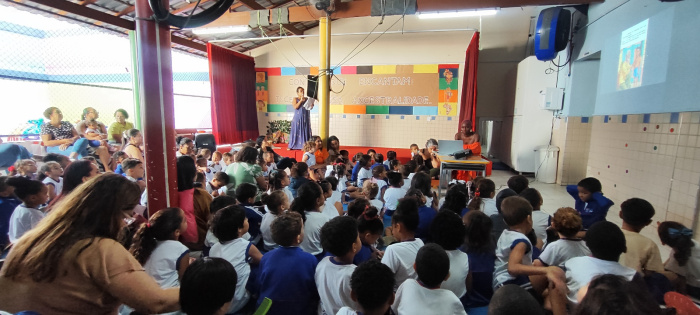 CMEI Denizart Santos, na Ilha do Príncipe, inicia projeto sobre ancestralidade
