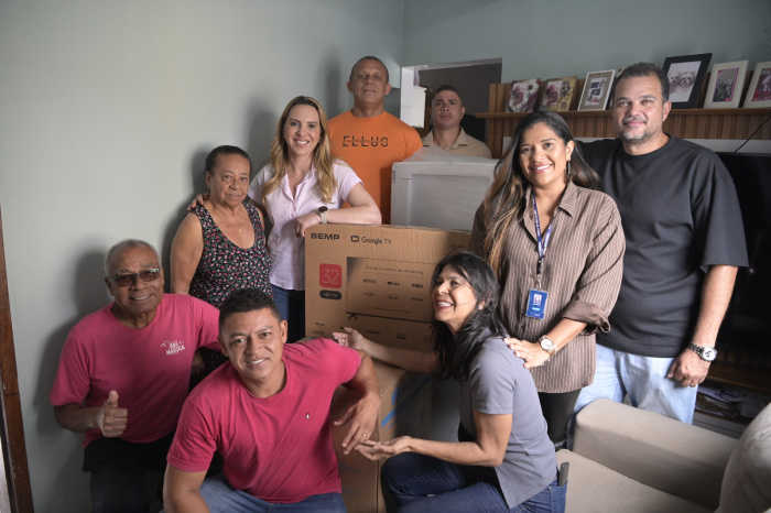Famílias do bairro Jesus de Nazareth recebem obras de Melhorias Habitacionais