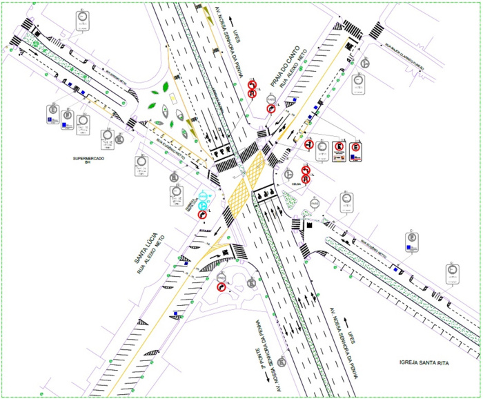 Nova via entre Santa Lúcia e Praia do Canto vai garantir melhor mobilidade na região