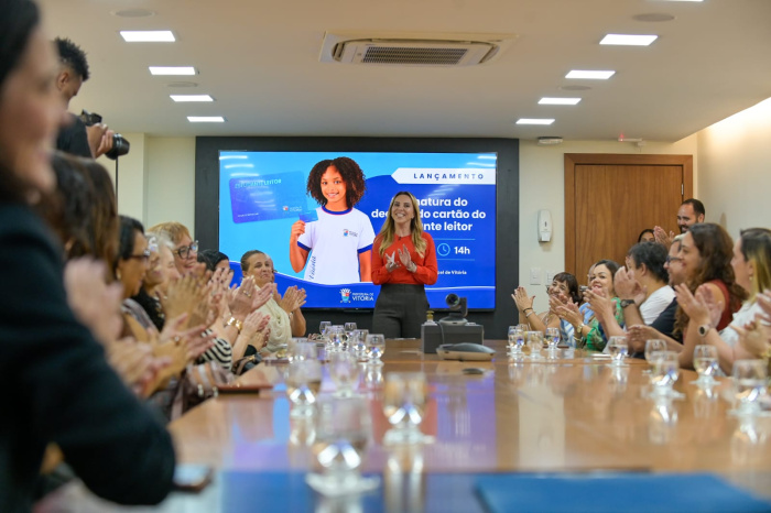 LANÇAMENTO DO CARTÃO DO ESTUDANTE LEITOR