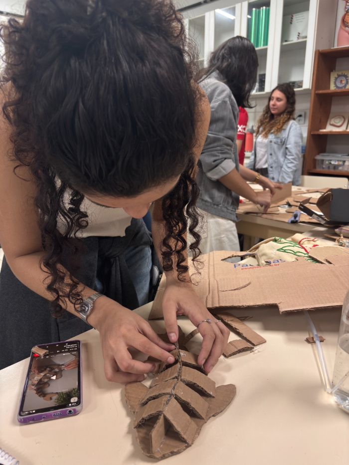 Oficina de Cardboard (escultura em papelão) será no dia 13 de junho.