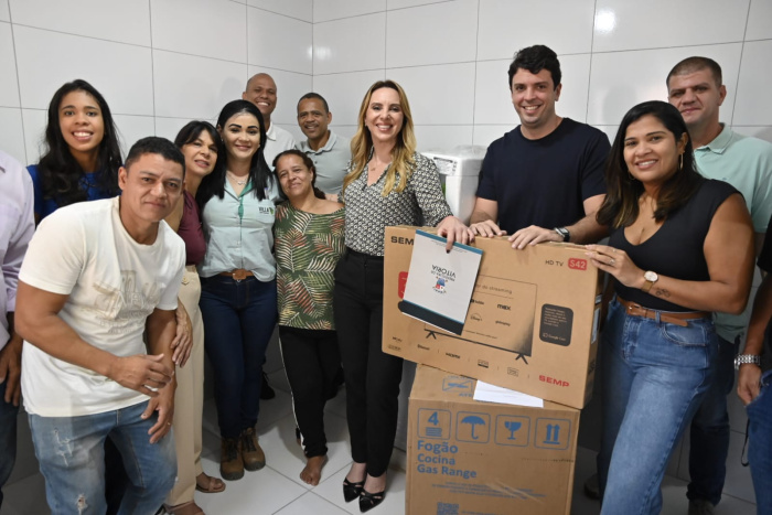 Moradora da Consolação recebe melhorias habitacionais pelo programa Casa Feliz e Segura