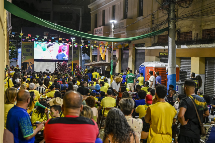 Telão Copa do Mundo - Centro de Vitória