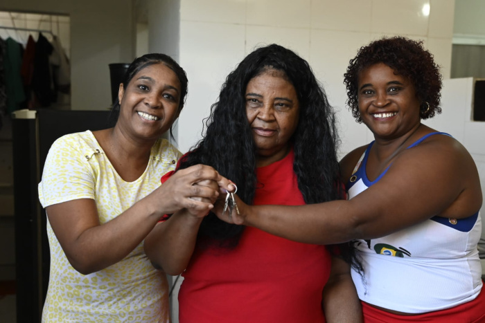 Entrega das Chaves da Casa de Maria Nelça no bairro Santa Tereza