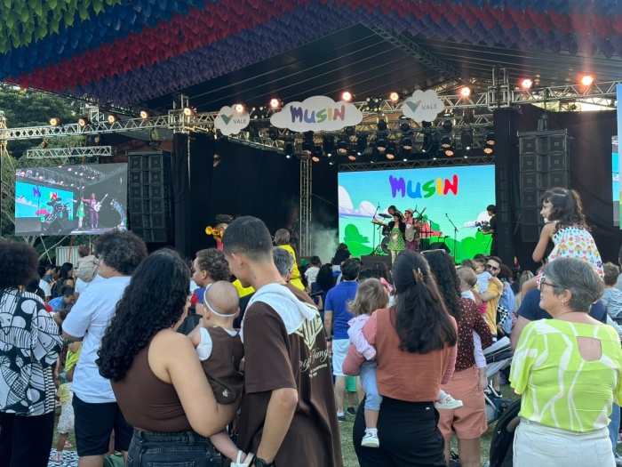 Festival Musin leva música, brincadeiras e inclusão ao Parque Pedra da Cebola