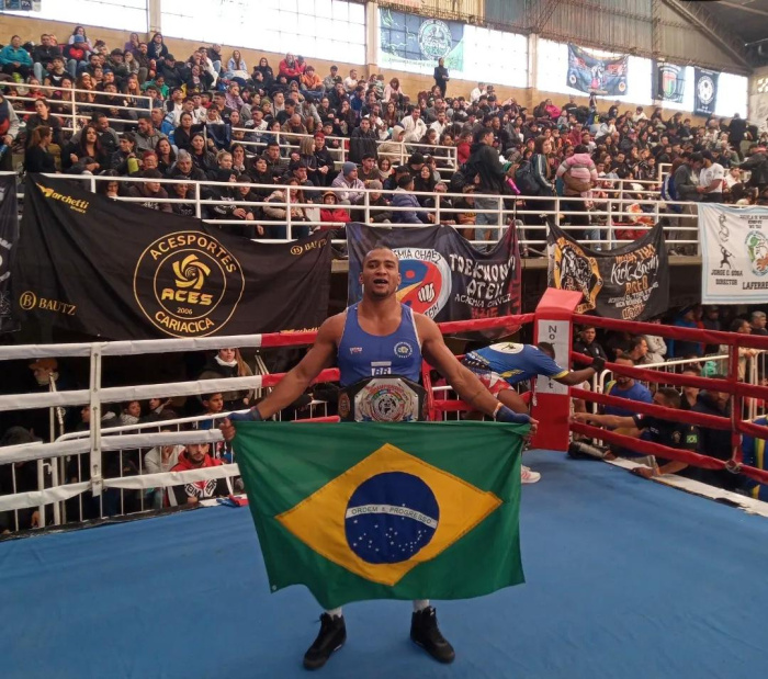 Uindson Santos Silva, praticante do boxe.