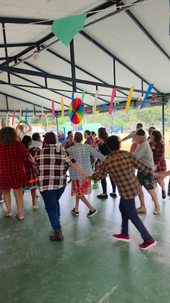 A ação foi realizada no Parque Horto de Maruípe, em Vitória, e reuniu mais de 40 participantes