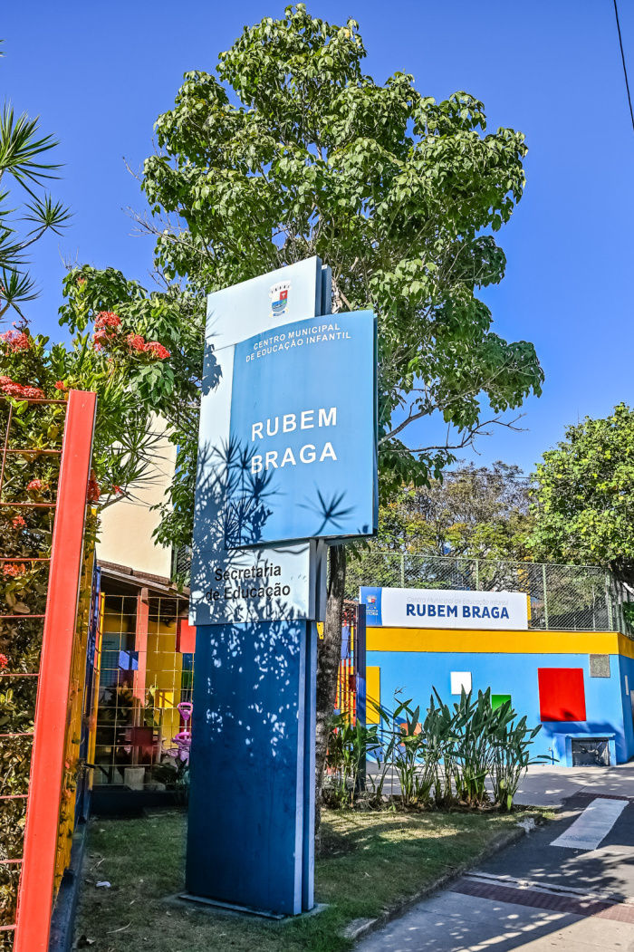 CMEI Rubem Braga - Entrega da reforma elétrica, climatização e demais intervenções