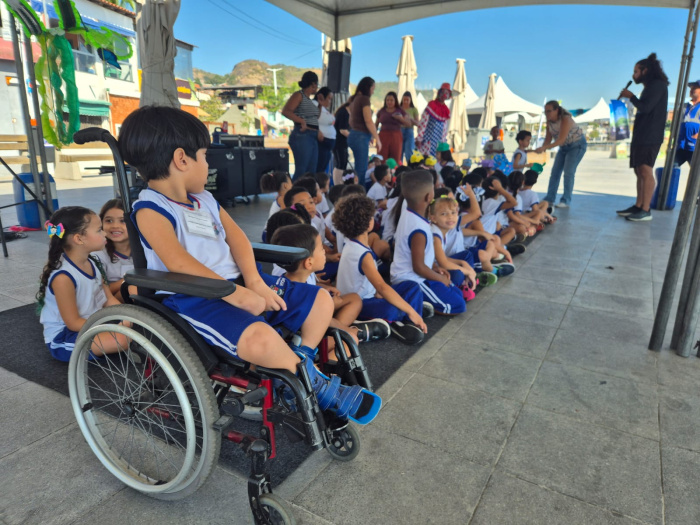 Crianças do Cmei Gilda de Athayde Ramos