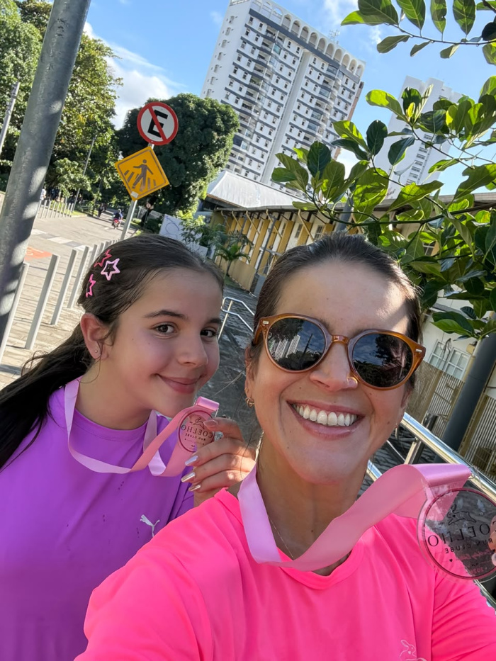 Marianna Torres e Marianna Assis - Mãe e filha em competição de corrida.