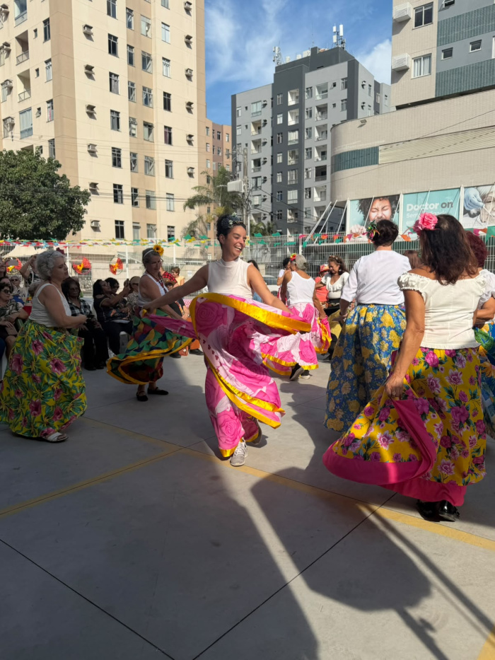 Carimbó no arraiá do Centro de Vitória de Jardim Camburi