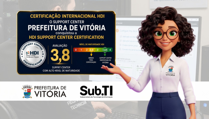 Support Center da PMV conquista certificação internacional por excelência em suporte de TI