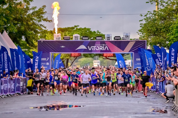 Largada da Maratona de Vitória