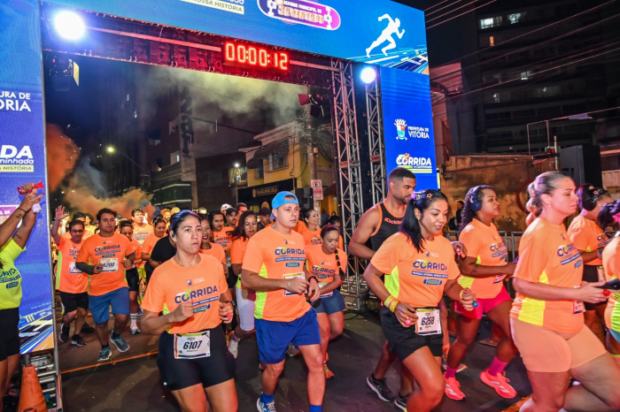 3ª Corrida e Caminhada Nossa Vitória, Nossa História, no Centro de Vitória