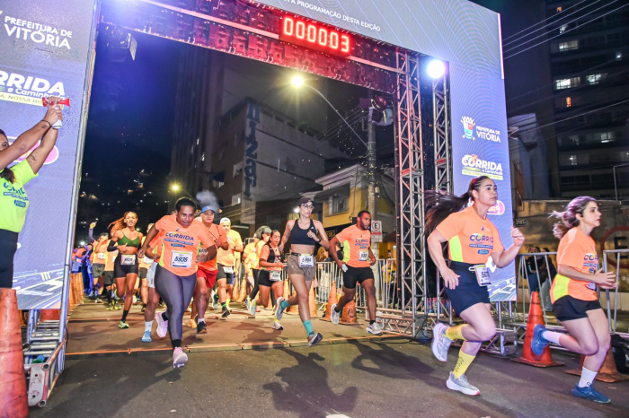 3ª Corrida e Caminhada Nossa Vitória, Nossa História, no Centro de Vitória