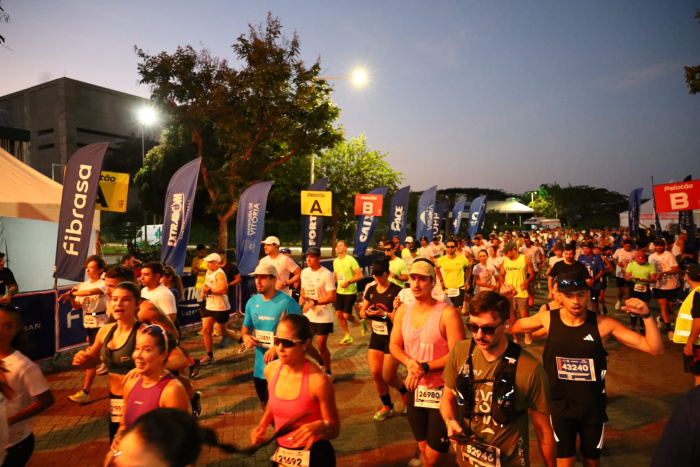 Mais de 1.400 corredores vieram de fora do Espírito Santo e de outros países.
