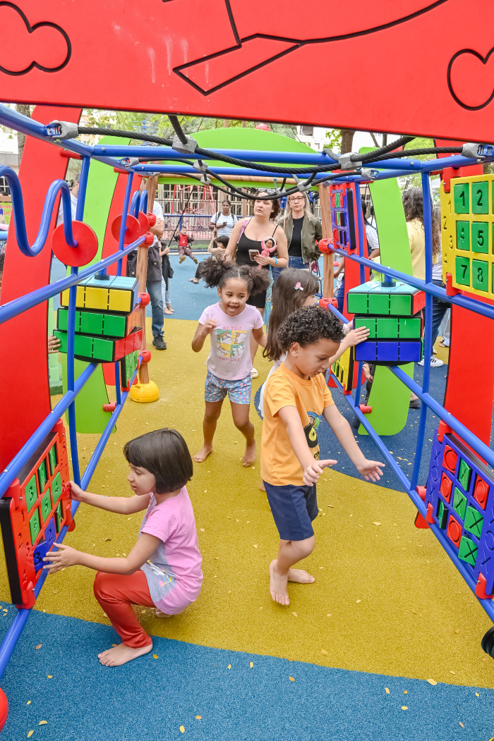 Praça Inclusiva no Parque Moscoso