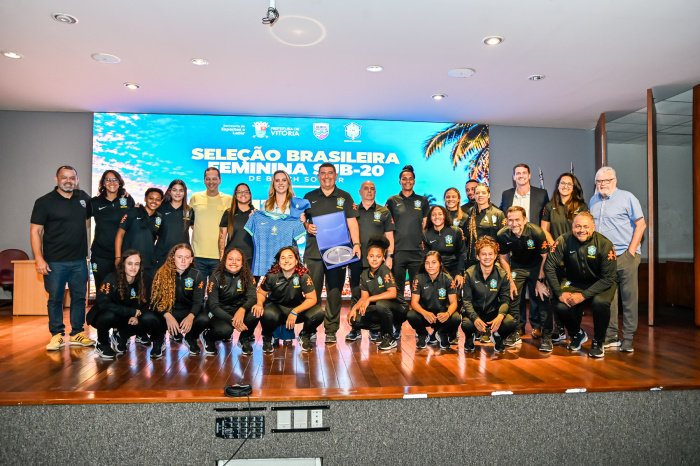 Lançamento da Seleção Brasileira Feminina sub-20 de Beach Soccer