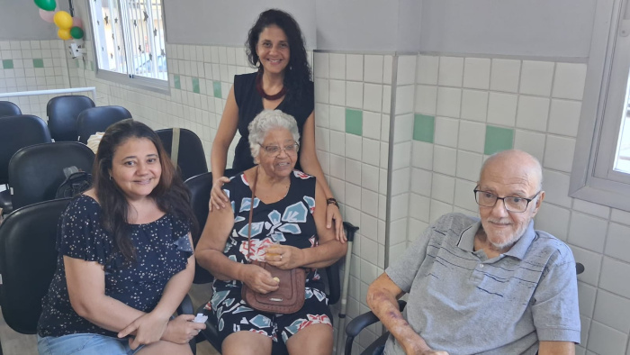 Esmeralda comemorou os 31 anos do Crai com sua família