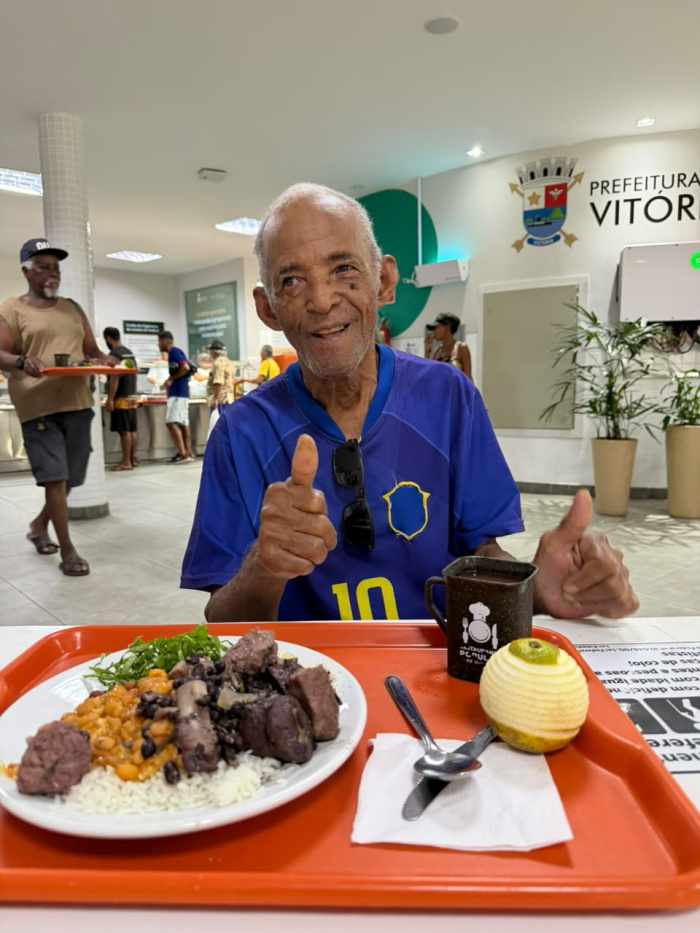 Dia do Idoso no Restaurante Popular de Vitória
