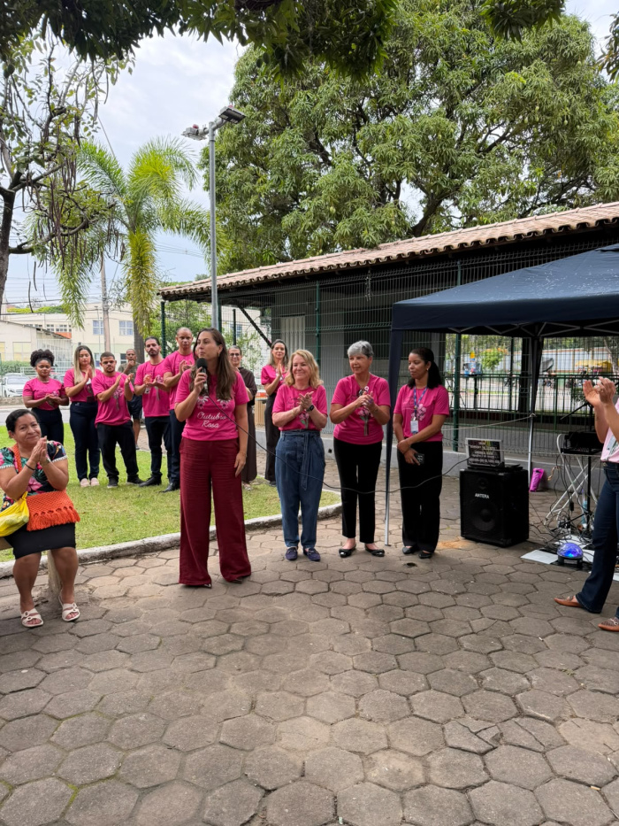 Abraço Rosa