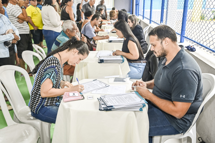 Entrega Títulos regularização fundiaria Resistência - REURB
