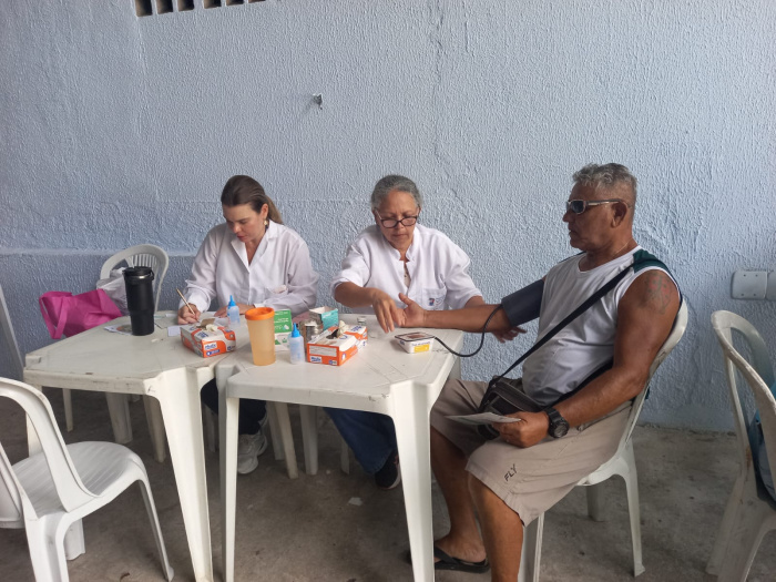 Ação de orientação e prevenção em saúde voltada aos pescadores da Capital
